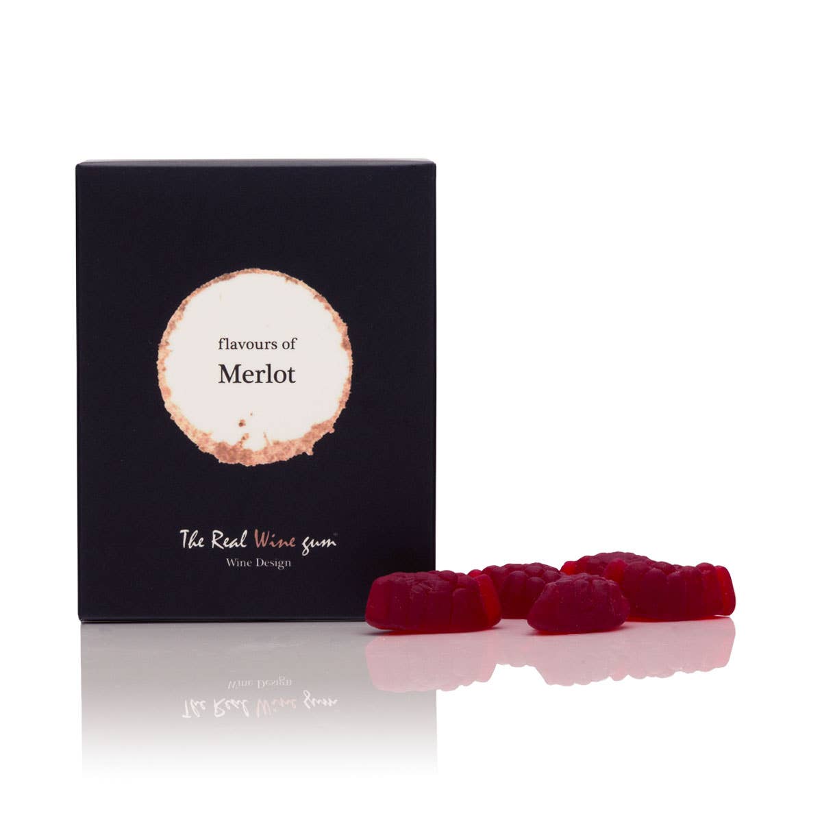 Gomme au vin Merlot - Coffret cadeau individuel đ±