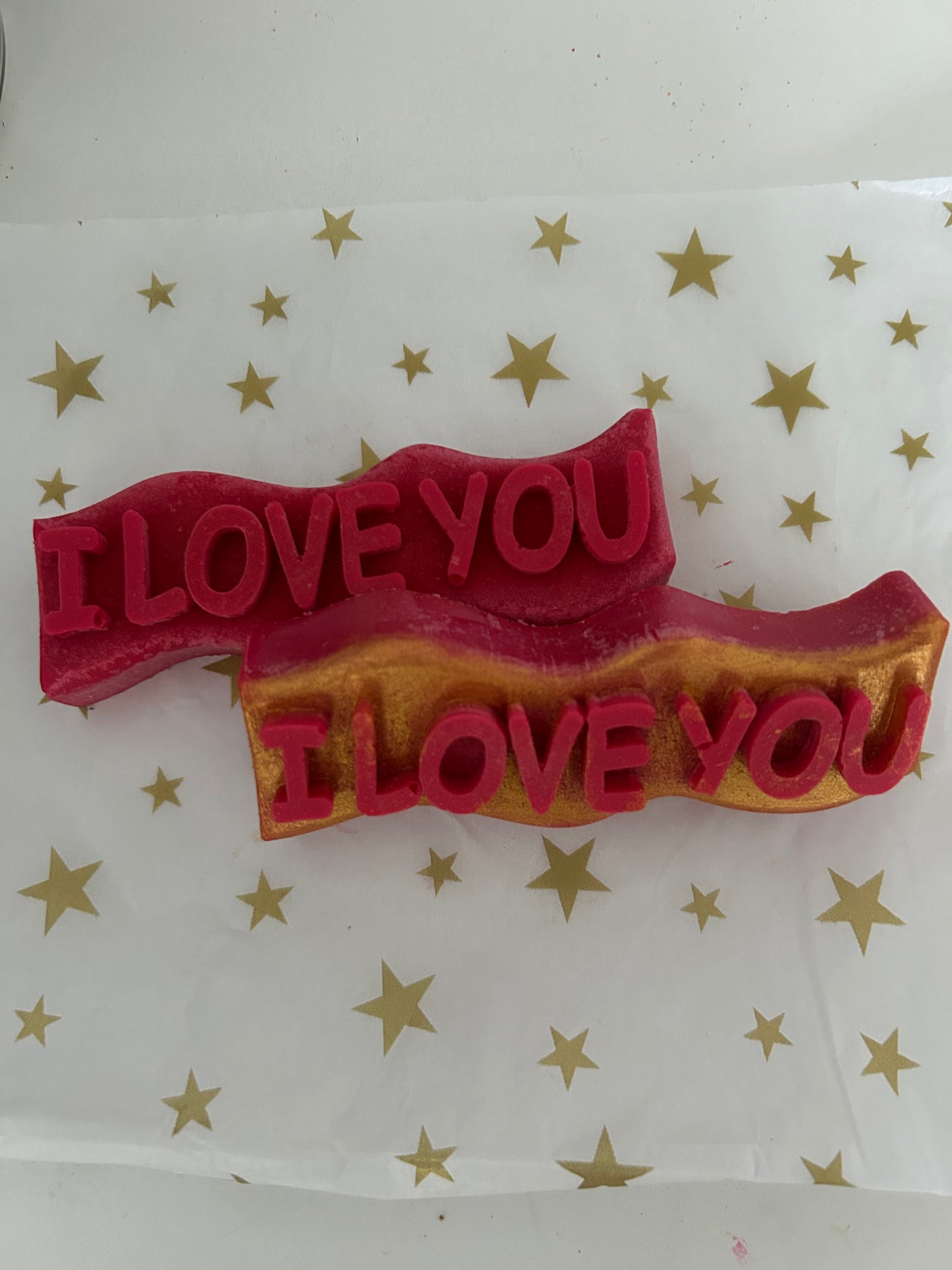 Fondant « i love you »