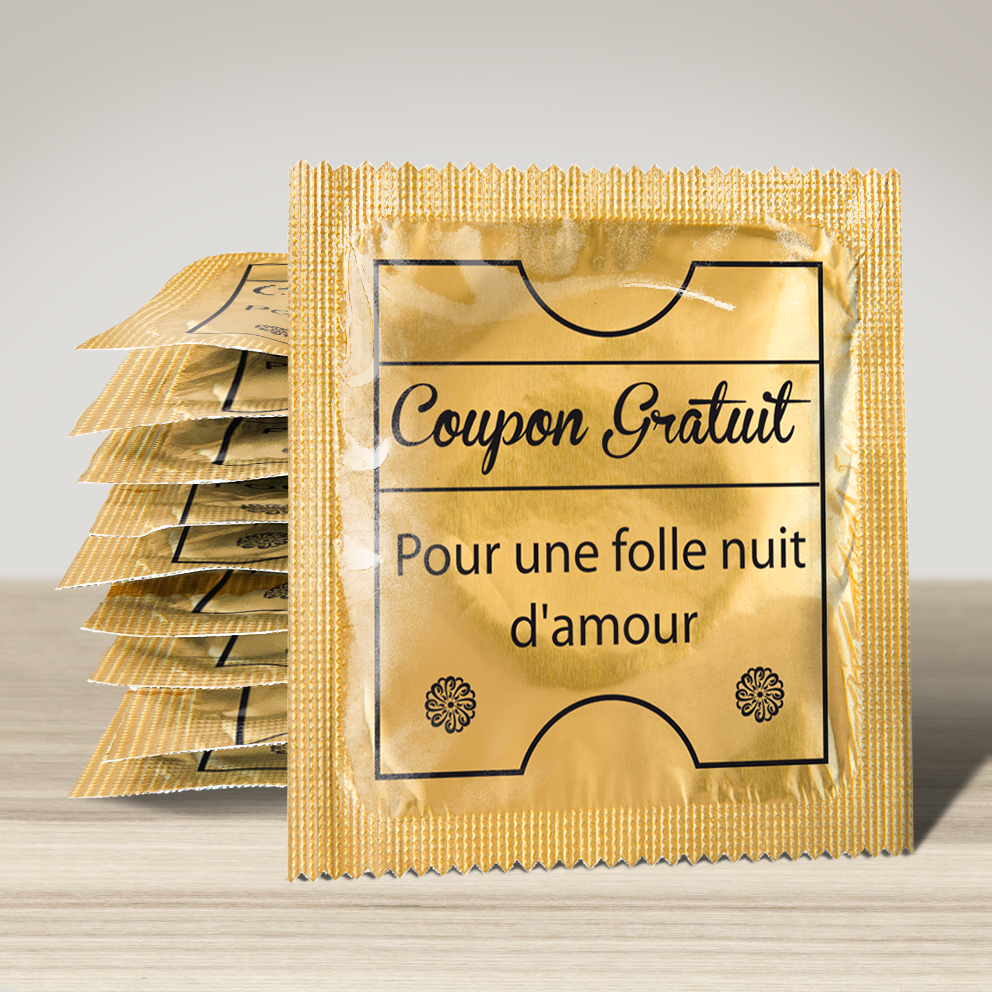 Préservatif : Préservatif : Coupon Gratuit