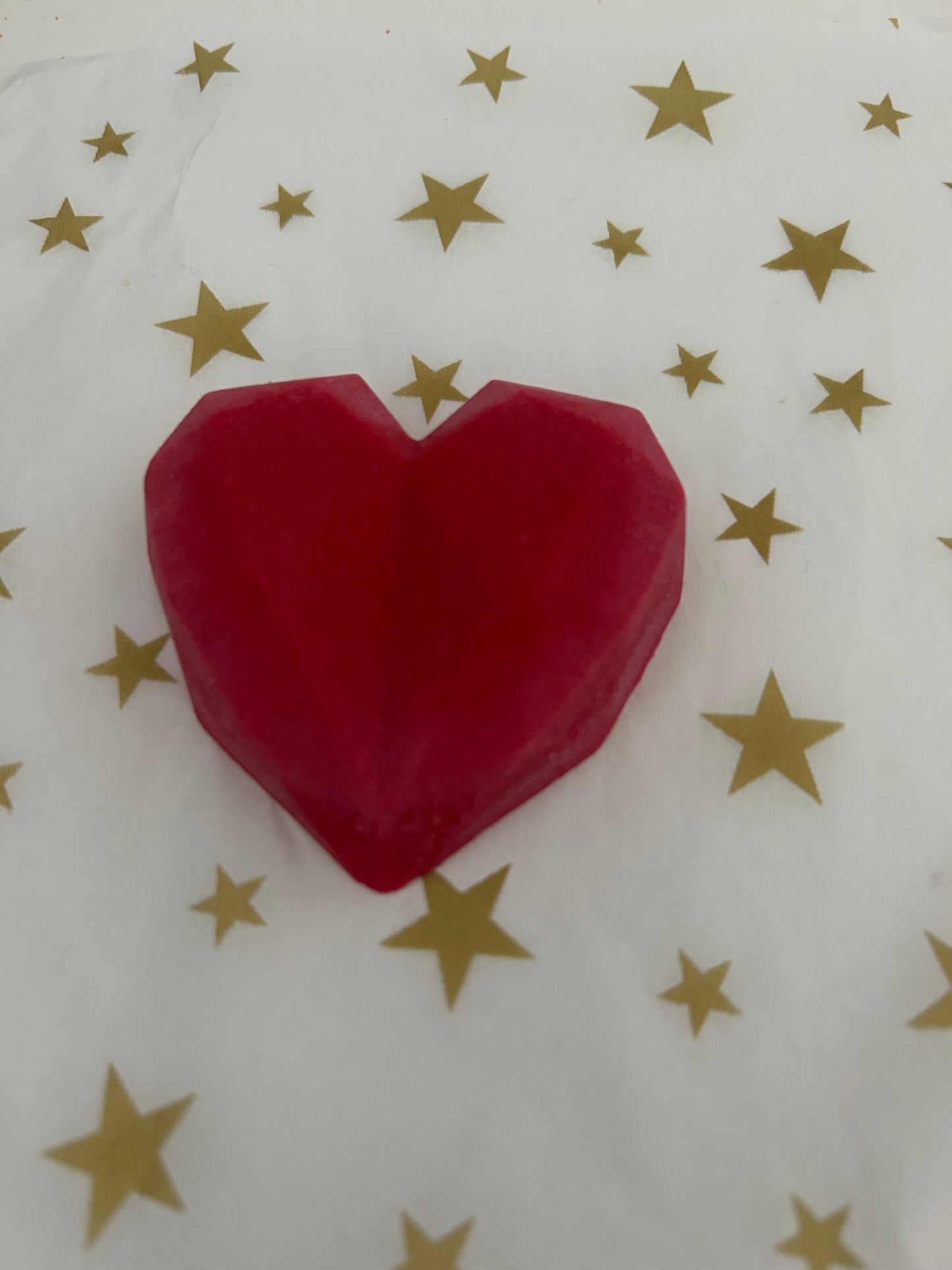 Fondant en forme de cœur parfum « pomme d’amour »