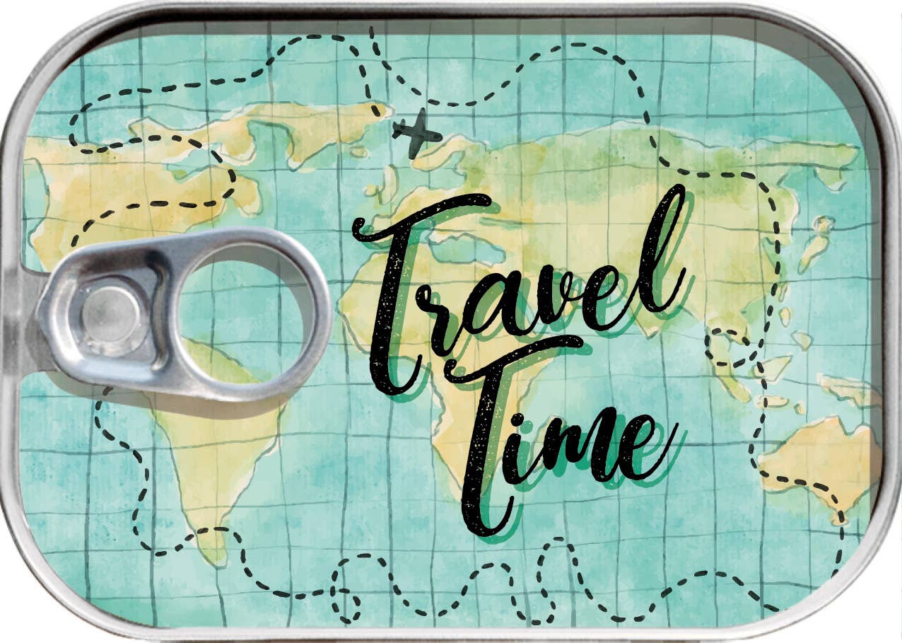 Boîte Courrier en conserve « Travel Time »