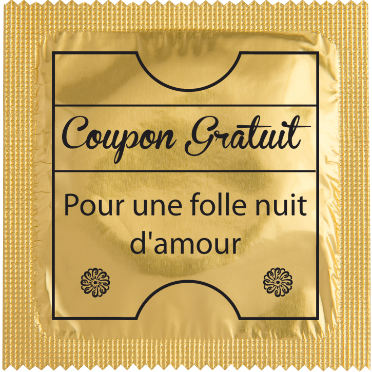 Préservatif : Préservatif : Coupon Gratuit