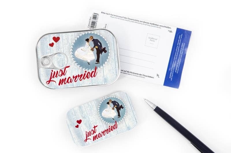 Boîte « Just Married » peut envoyer un mail