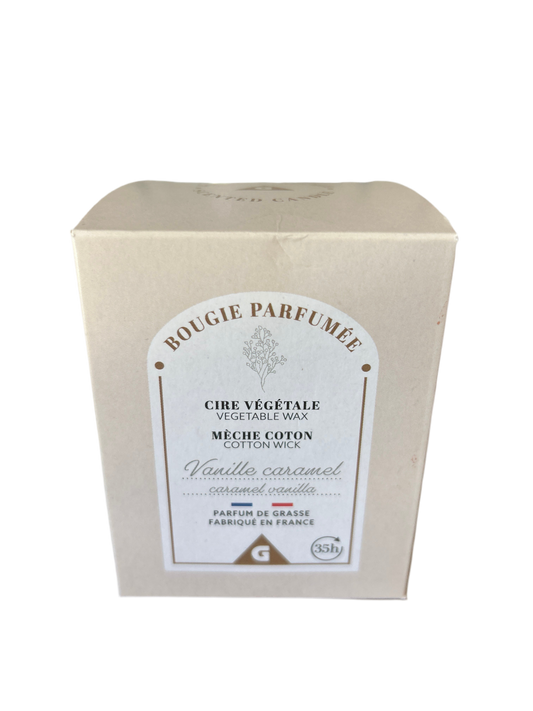 Bougie parfumée cire végétale