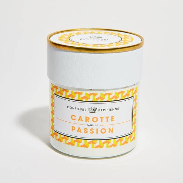 Confiture de carottes, de fruits de la passion et de vanille