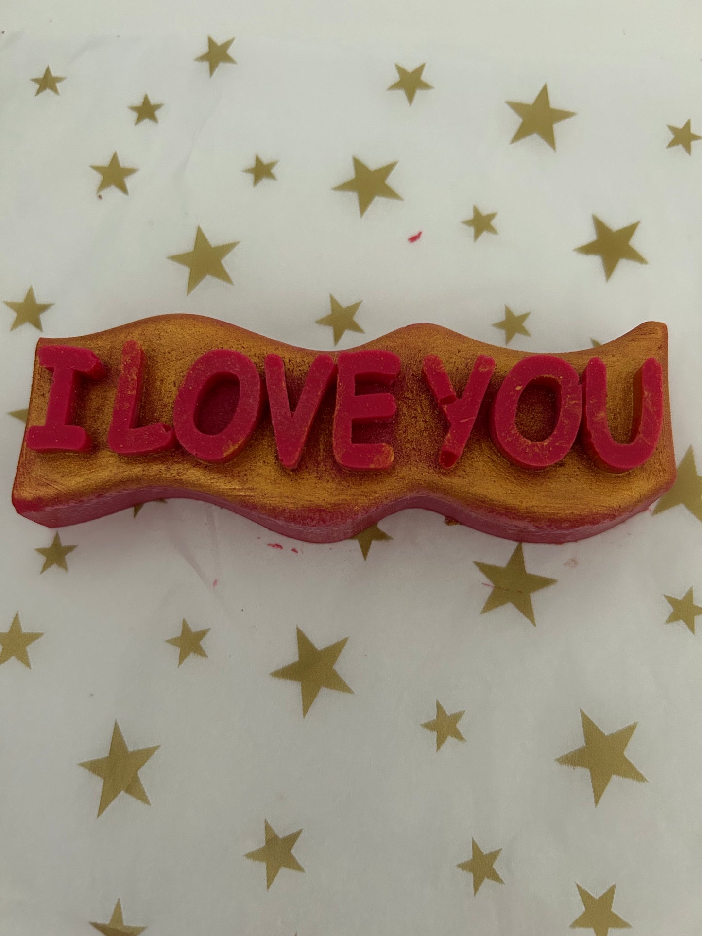 Fondant « i love you »