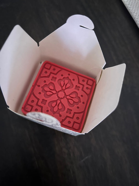 Savon décoré et parfumé