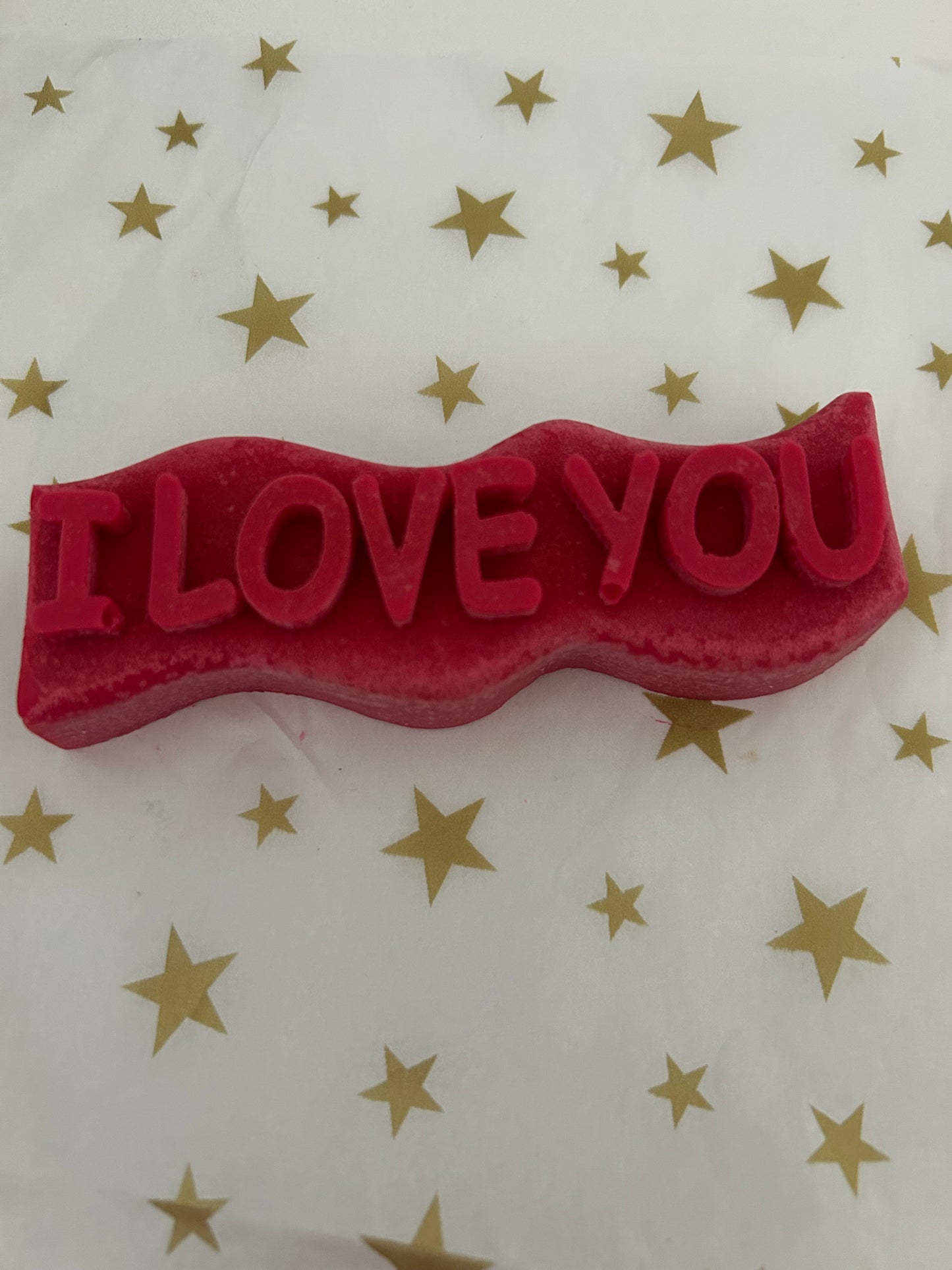 Fondant « i love you »